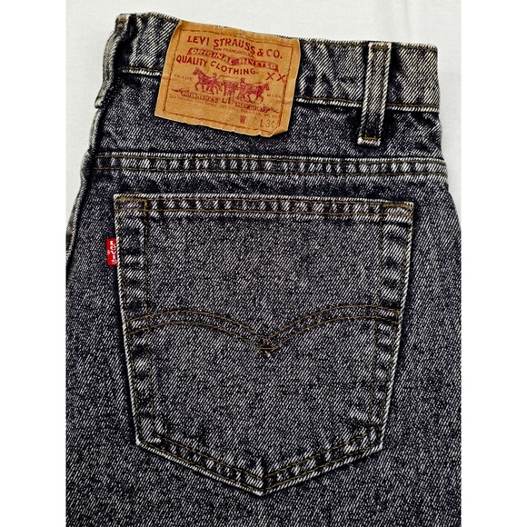 Levi Strauss & Co Other - Levi Strauss Men's 505 Jeans Acid Wash W31 x L33 Straight Leg Denim Made in USA